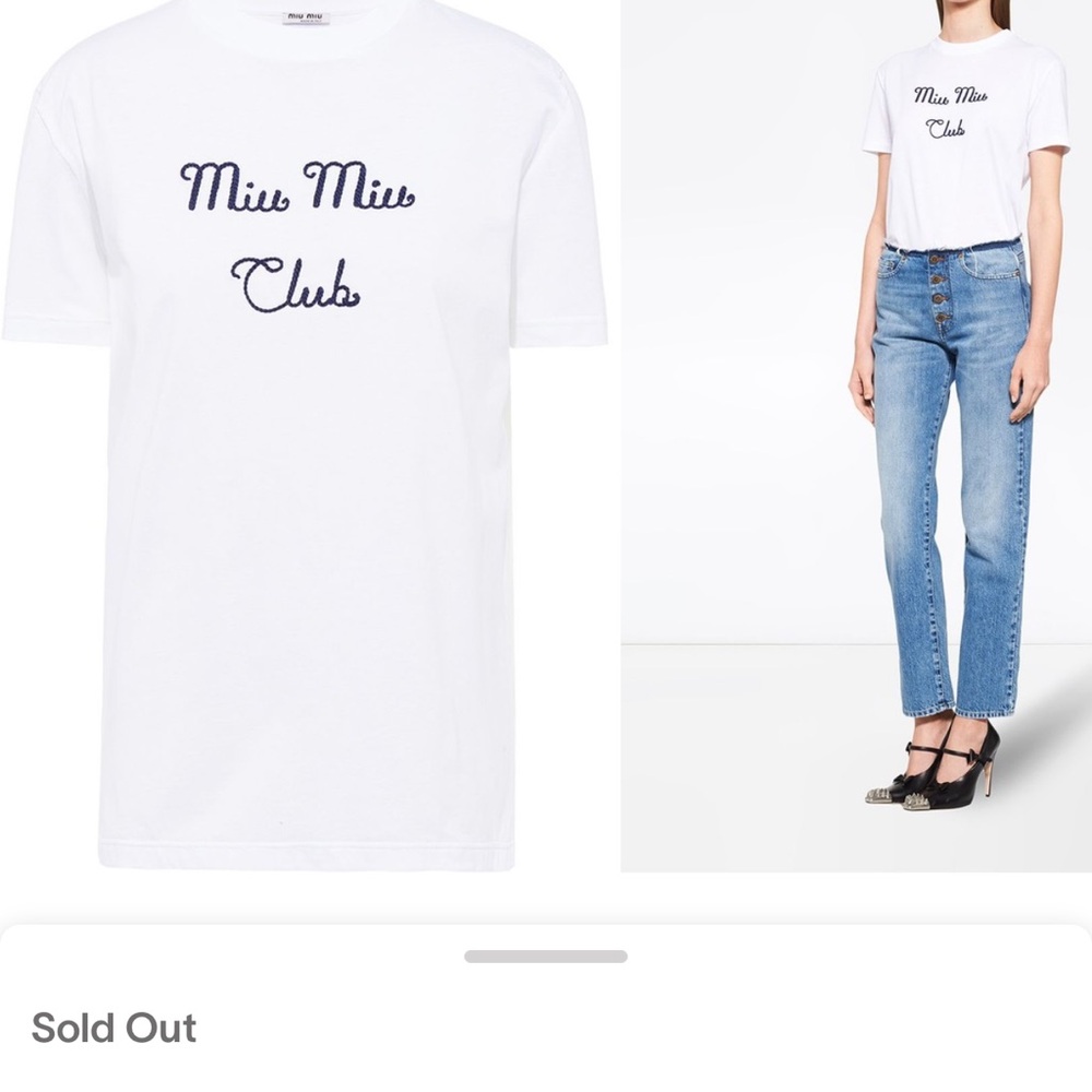 Miu miu top. Amazing top! Brand new